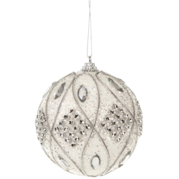 Jewelled Bauble - Silver - thumbnail 2