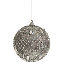 Jewelled Bauble - Silver - thumbnail 3
