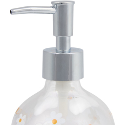Daisy and Bee Glass Soap Dispenser Clear - thumbnail 3