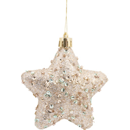 Blushing Ballroom Champagne Flower and Bauble Set 54 Pack - thumbnail 4