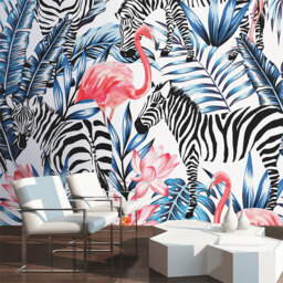 Origin Murals Zemingo Blue Wall Mural
