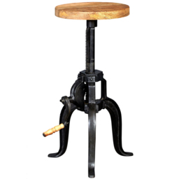 Brooklyn Carnaby Industrial Small Crank Table - thumbnail 2