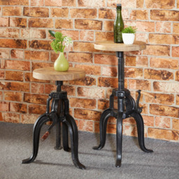 Brooklyn Carnaby Industrial Small Crank Table - thumbnail 4