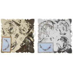 Gold and Silver Foil Garland Christmas Decoration 2.7m