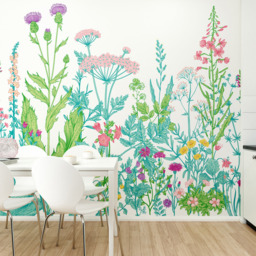 Origin Murals Botanical Fleur Multicolour Wall Mural