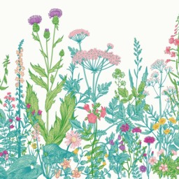 Origin Murals Botanical Fleur Multicolour Wall Mural - thumbnail 2