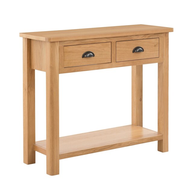 Norbury Oak Console Table - Natural
