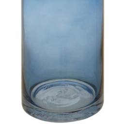Premier Housewares Blue Cabrina Glass Vase - thumbnail 4