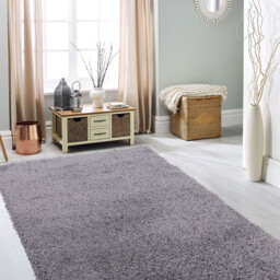 Kingston Grey Textured Rug 120 x 170cm - thumbnail 2