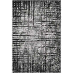 Desire Rugs Belgravia Metallic Sheen Nexus Design Grey Rug 120 x 170cm - thumbnail 1