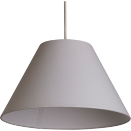 Lighting Collection White Tapered Shade - thumbnail 1