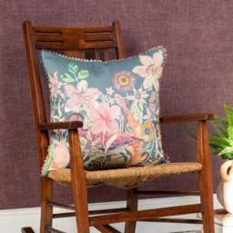 Voyage Maison Mrsnipe Twilight Printed Feather Filled Cushion 50cm - thumbnail 2