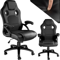 tectake Tyson Black Gaming Chair - thumbnail 2