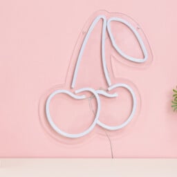 Cherry Red and Green Neon Sign - thumbnail 2