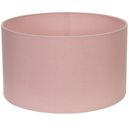 ValueLights Reni Medium Blush Fabric Drum Shade