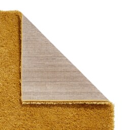 Ozzy Plain Shaggy Rug - Ochre - 160x230cm - thumbnail 4