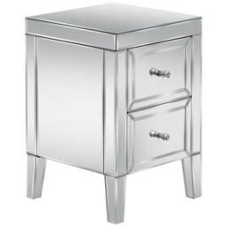 Birlea Valencia 2 Drawer Bedside Table - thumbnail 2
