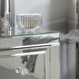 Birlea Valencia 2 Drawer Bedside Table - thumbnail 4