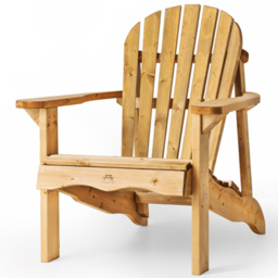 AMATA Ungurs Brown Adirondack Chair - thumbnail 2