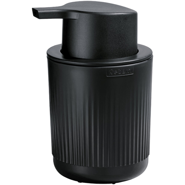 ReBorn 250ml Dark Grey Eco Friendly Wall Mounted Plastic Soap Dispenser - image 1