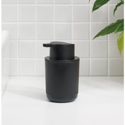 ReBorn 250ml Dark Grey Eco Friendly Wall Mounted Plastic Soap Dispenser - thumbnail 2
