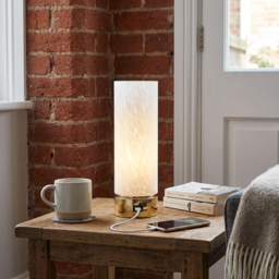 Margot Glass USB Pad Lamp - thumbnail 3
