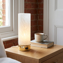 Margot Glass USB Pad Lamp - thumbnail 2
