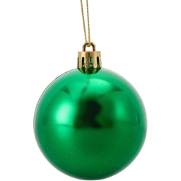 Living and Home 30 Piece Christmas Tree Ornaments Green and Red - thumbnail 3
