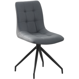 Elora Grey Dining Chair Set of 2 - thumbnail 2