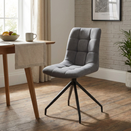 Elora Grey Dining Chair Set of 2 - thumbnail 3