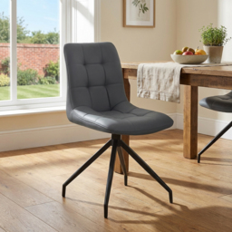 Elora Grey Dining Chair Set of 2