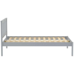 Denver Double Grey Wooden Bed - thumbnail 4