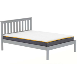 Denver Double Grey Wooden Bed - thumbnail 3