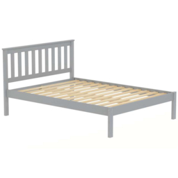 Denver Double Grey Wooden Bed - thumbnail 2