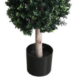Leaf Triple Ball Topiary UV Protected Artificial Tree Pot 5ft - thumbnail 3
