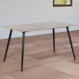 Furniture To Go Wicklow 4 Seater Grey Rectangular Dining Table