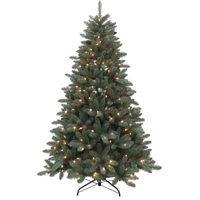 Belvedere Pre-Lit Warm White LED Artificial Christmas Tree 6.5ft - image 1