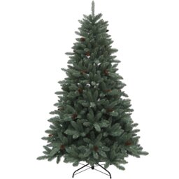 Belvedere Pre-Lit Warm White LED Artificial Christmas Tree 6.5ft - thumbnail 3