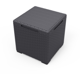 Keter Miami Vigo Graphite 2 Seater Wicker Garden Longue Set - thumbnail 4