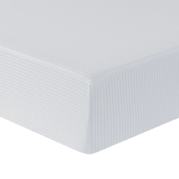 Silver Double Bamboo Cotton Fitted Sheet