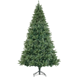 tectake Prancer Artificial Christmas Tree 7.5ft - thumbnail 1