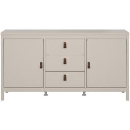 Florence Barcelona Cashmere 2 Door 3 Drawer Sideboard - thumbnail 3
