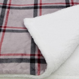 Bauer Luxury Plaid Soft Touch Heated Throw 120 x 160cm - thumbnail 2