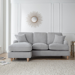 The Vienna 3 Seater Ice Left Hand Chaise Sofa - thumbnail 4
