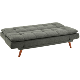 Home Detail Duncan Grey 2 Seater Fabric Sofa Bed - thumbnail 3