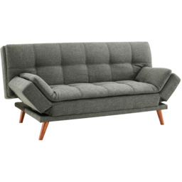 Home Detail Duncan Grey 2 Seater Fabric Sofa Bed - thumbnail 2