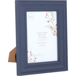 Vienne Vintage Photo Frame Blue - thumbnail 1