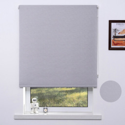 Divante Natural Weave Blackout Textured Blind 90 x 165cm - thumbnail 2