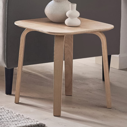 Julian Bowen Kaito Light Oak Effect Side Table