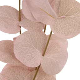 Icy Pink Eucalyptus Single Stem Artificial Flower 70cm - thumbnail 3